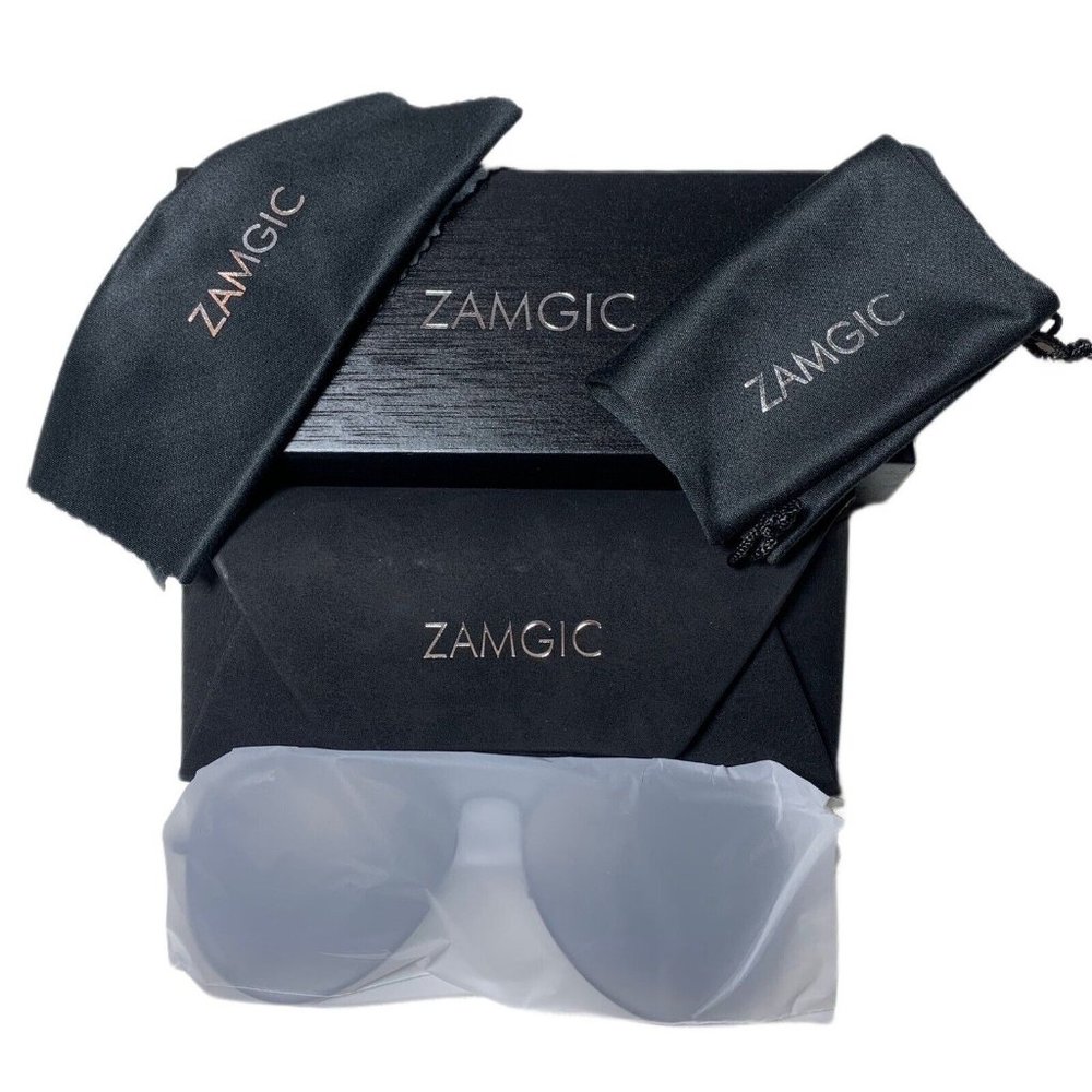 Military Aviator UV400 Protection Sunglasses with Case - Picture 2 of 5